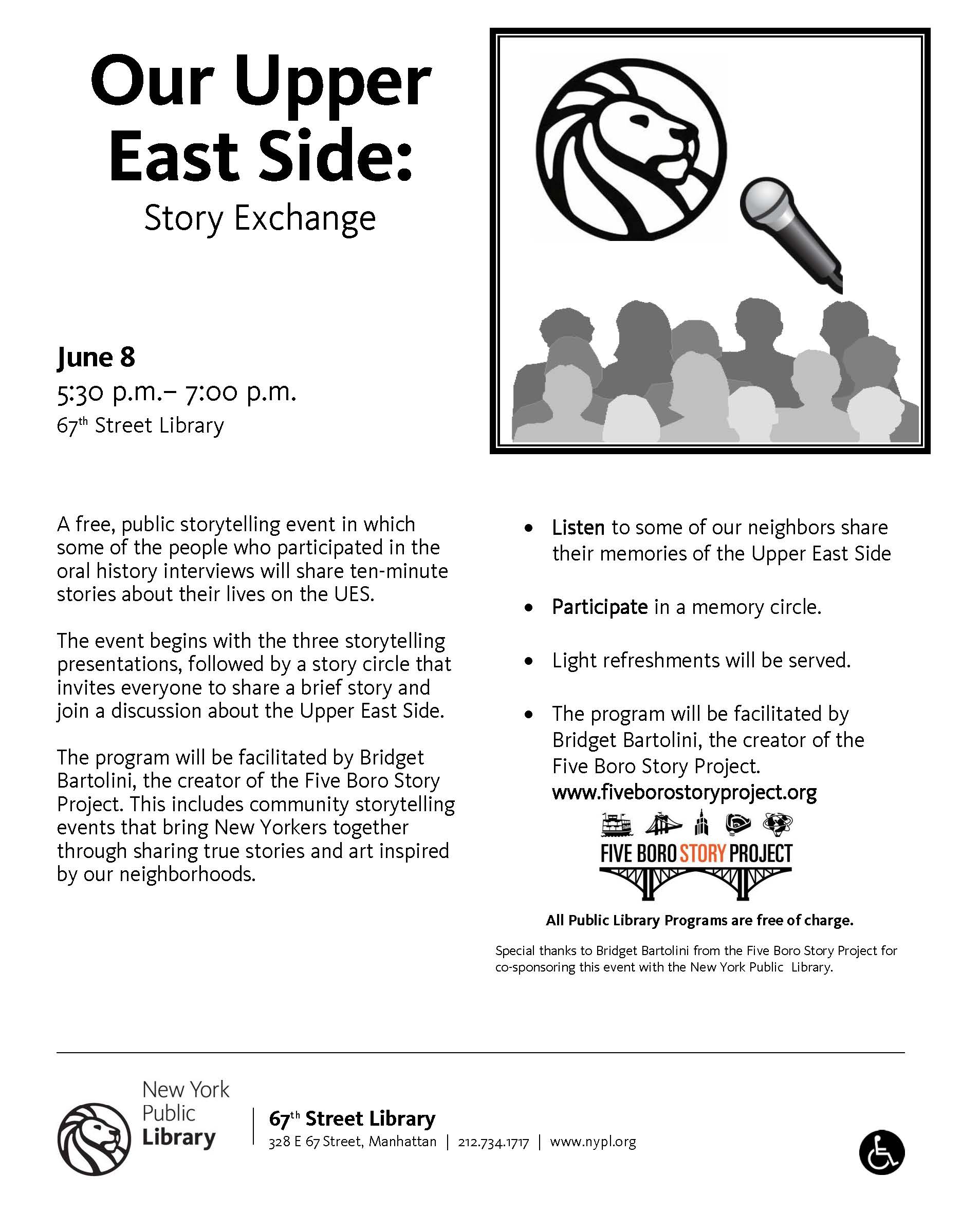 Story Exchange JUNE 8